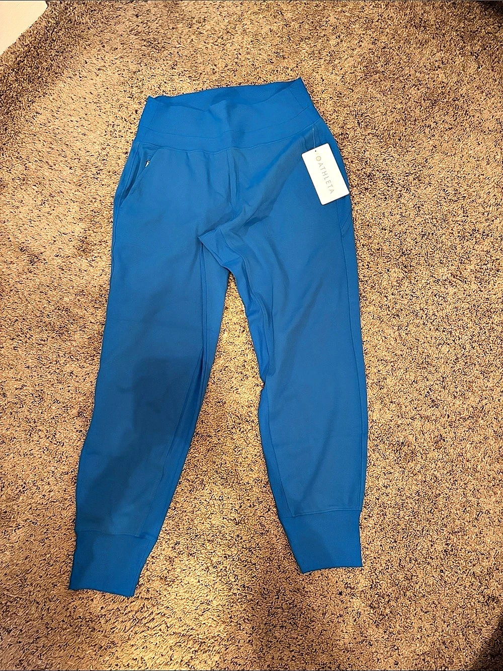 NWT Athleta Venice Jogger Blue Jogger Pants Size Medium